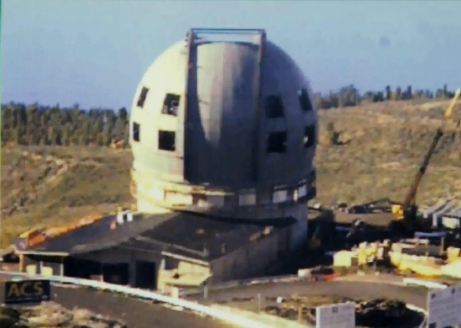 Construcción del GRANTECAN 2007-2008